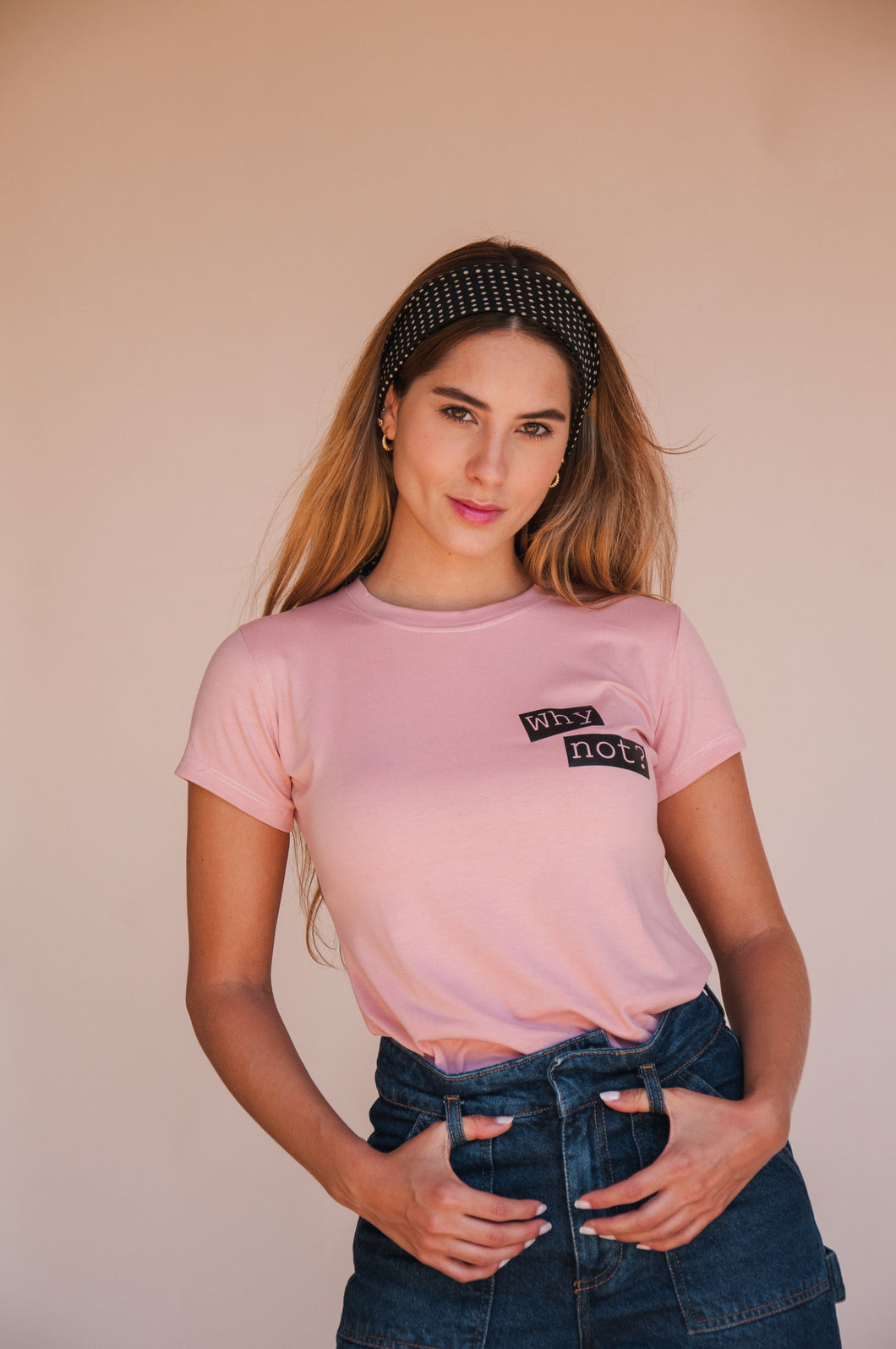 Why not  T-Shirt Light Pink